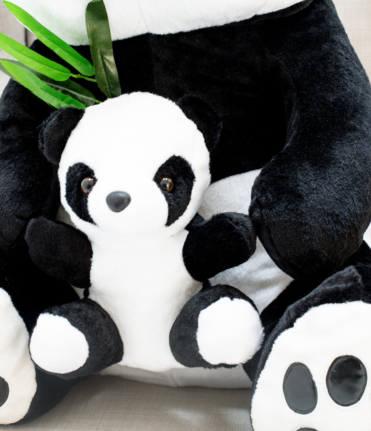 Panda z maluszkiem