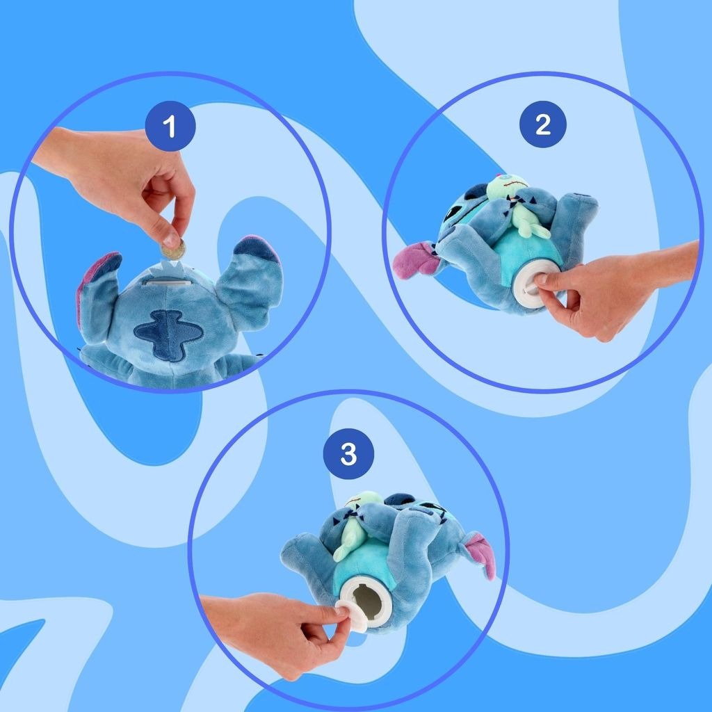 Stitch mit Scrump-Puppe – Spardose
