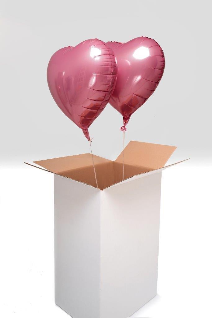 Balloons Pink Hearts