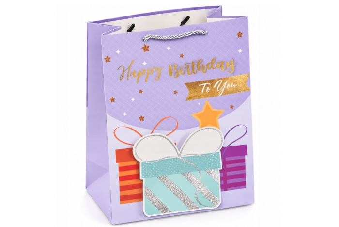 Happy Birthday Gift Bag - Present