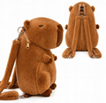 Capybara Plush Backpack