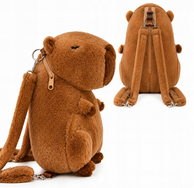 Capybara Plush Backpack