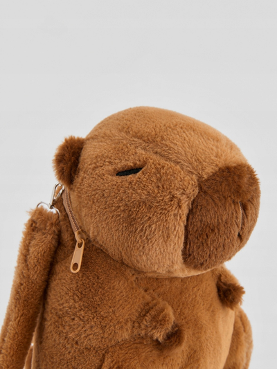Capybara Plush Backpack