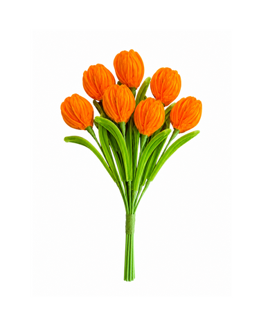 Plush Tulip Bouquet (7 Pieces)