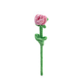 Plüschige rosa Rose