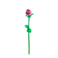 Plüschige rosa Rose