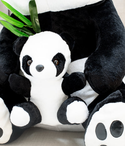 Panda z maluszkiem