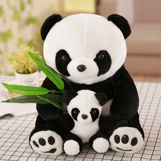 Panda z maluszkiem