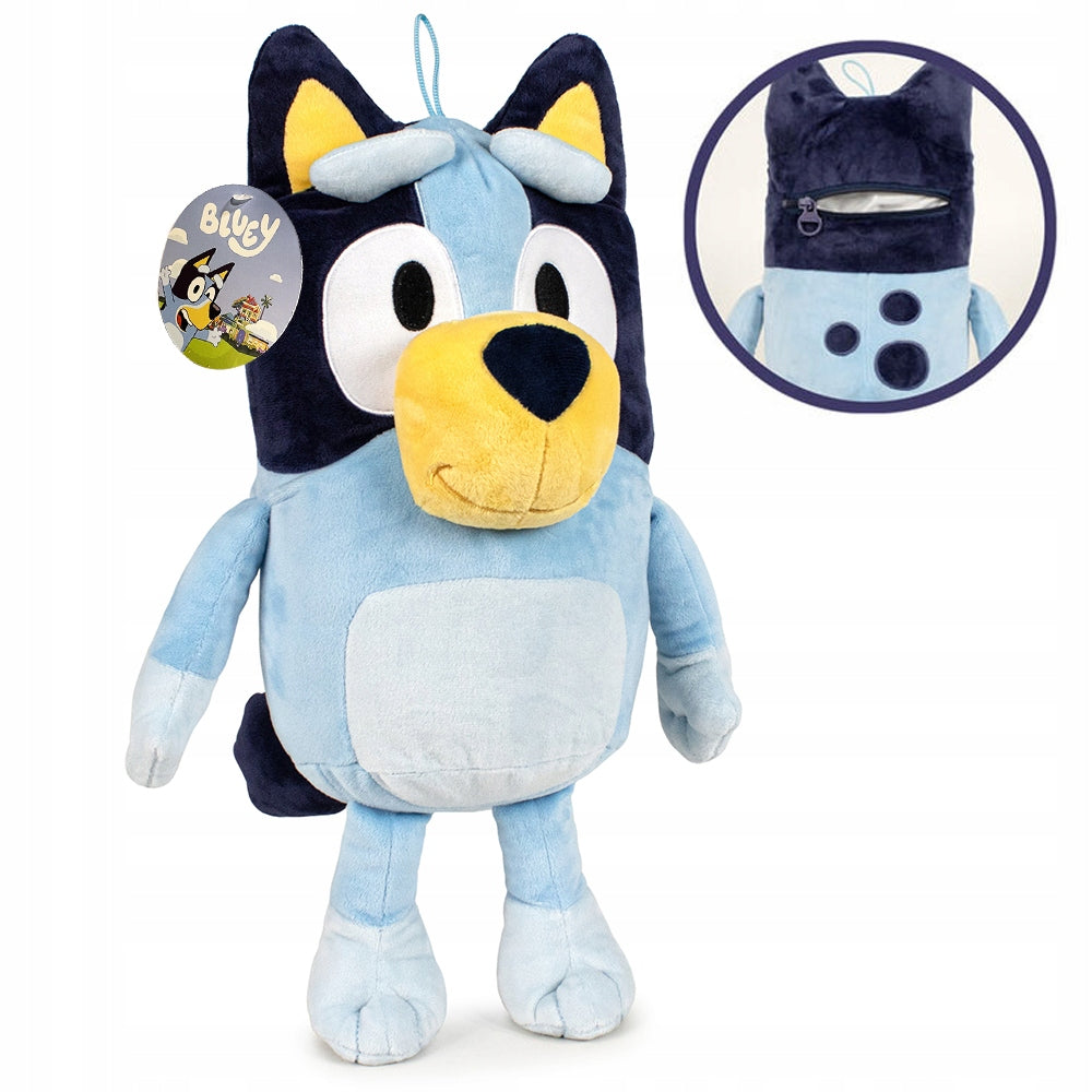 Bluey avec une petite poche