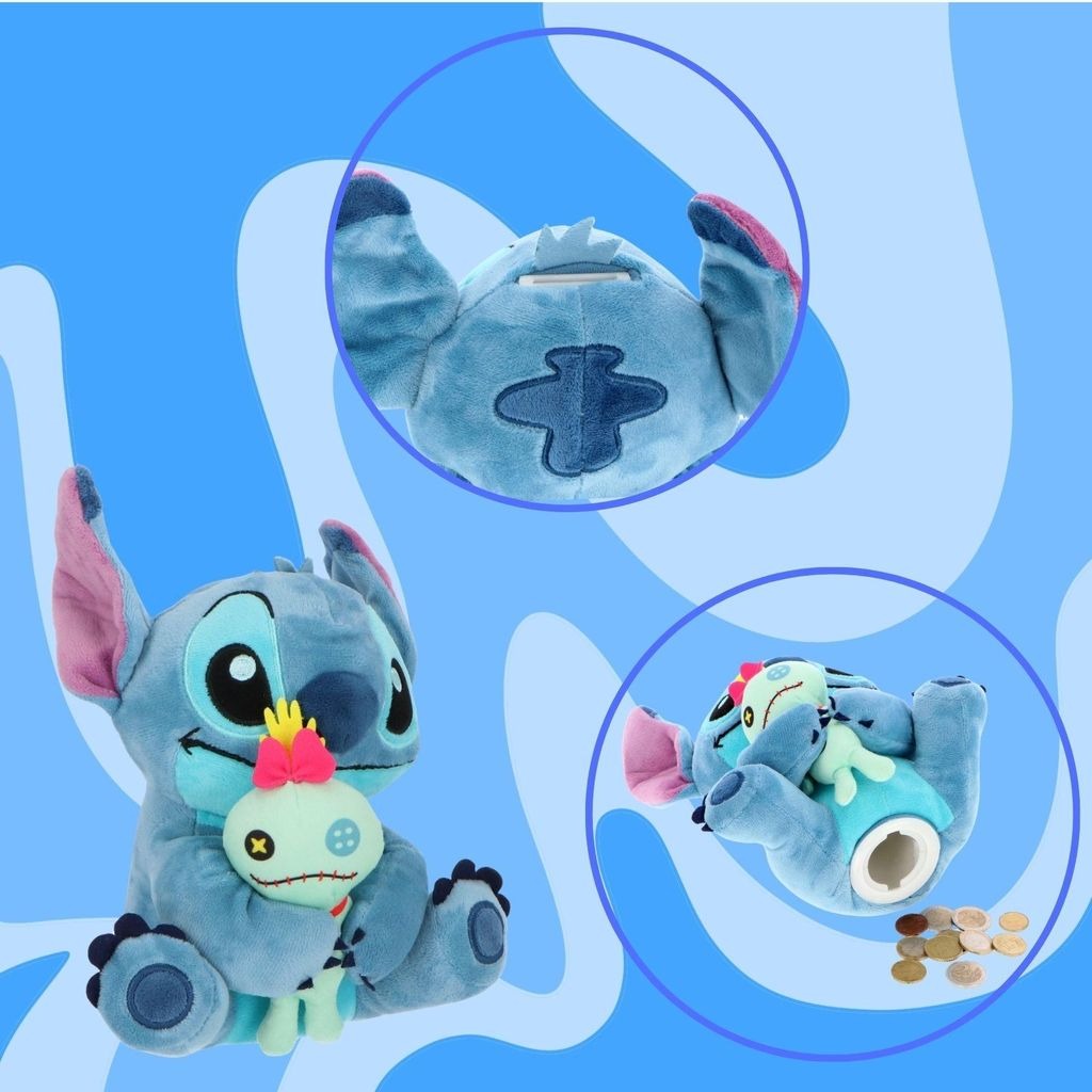 Stitch z lalką Scrump – skarbonka