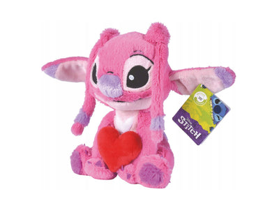 Stitch Angel with a red heart 25cm