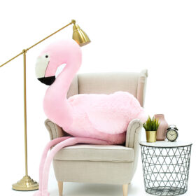 Paws Flamingo Plüschtier Riesen Kuschelfreund 70 cm NEU 